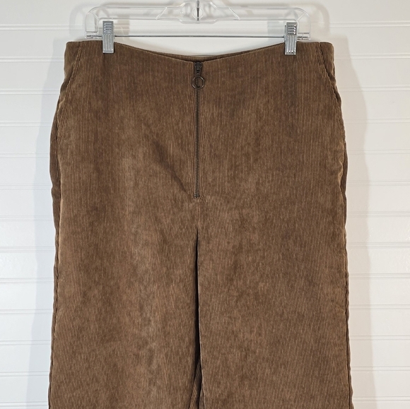 Tularosa Revolve Rachel Corduroy Kick Flare Pant XL Brown Toffee - Picture 4 of 8